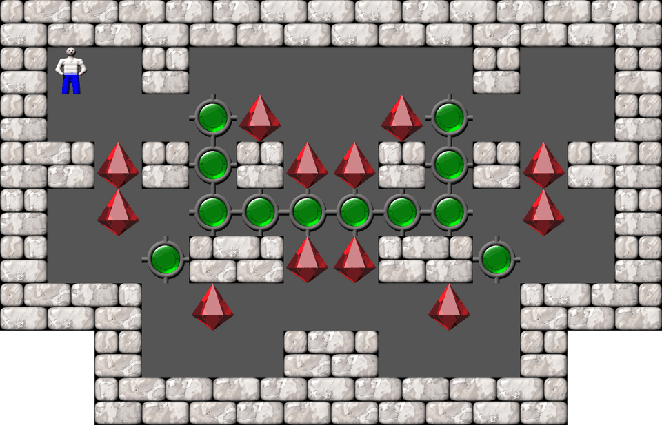 Sokoban Compact Catalysts level 15